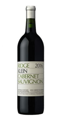 2016 Ridge Klein Cabernet Sauvignon